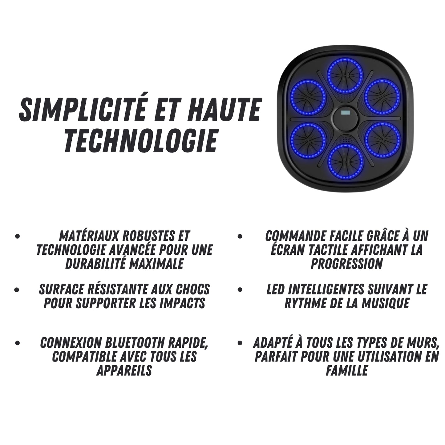 Musicaly Boxing - Gants + Ceinture OFFERTS